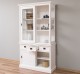 Buffet cabinet with four sliding doors and three drawers 125 x 48 x 215 cm, MDF