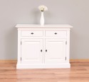 Cabinet 2 doors and 2 drawers, with dim. 118x45x88, MDF