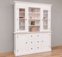 Buffet cabinet with four doors and six drawers, 170 x 41 x 210 cm, MDF