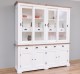 Buffet cabinet with eight doors and nine drawers, 204 x 50 x 220 cm, MDF