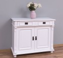 Dresser with two doors and two drawers, 110 x 50 x 90 cm, MDF