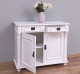 Dresser with two doors and two drawers, 110 x 50 x 90 cm, MDF