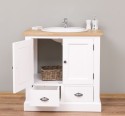 Bathroom cabinet for sink, oak countertop - sink is not included in the price