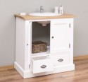 Bathroom cabinet for sink, oak countertop - sink is not included in the price