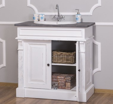 Bathroom cabinet for sink, ornamental - the sink is not included in the price