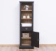 Bathroom furniture with 1 door, 1 drawer, 2 shelves