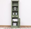 Bathroom furniture with 1 door, 1 drawer, 2 shelves