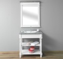 Bathroom cabinet for sink with turned legs - the sink is not included in the price