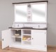 Bathroom cabinet for 2 sink, BAS + SUP - sink not included in the price