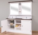 Bathroom cabinet for 2 sink, BAS + SUP - sink not included in the price