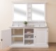 Bathroom cabinet for 2 sink, BAS + SUP - sink not included in the price