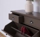 Shoe rack with 2 doors, 2 drawers