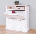 Shoe rack with 2 doors, 2 drawers