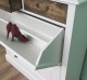 Shoe rack with 2 doors, 2 drawers