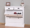 Shoe rack with 2 doors, 2 drawers