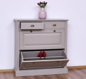 Shoe rack with 2 doors, 2 drawers