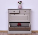 Shoe rack with 2 doors, 2 drawers