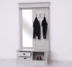 Coat decorated with mirror, 1 door, 2 drawers