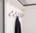 Hallway wardrobe, with shoe rack and coat hanger - right