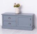 Small TV chest of drawers with 1 door and 2 drawers