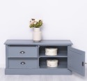 Small TV chest of drawers with 1 door and 2 drawers