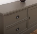 Small TV chest of drawers with 1 door and 2 drawers