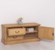 Small TV chest of drawers with 1 door and 2 drawers