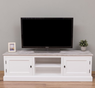 2-door TV cabinet, 1 shelf