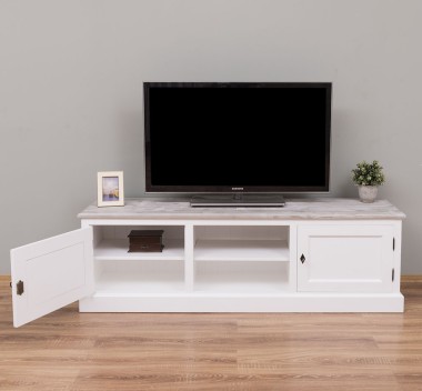 2-door TV cabinet, 1 shelf