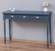 Console with turned legs, 3 drawers