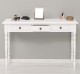 Console with turned legs, 3 drawers