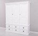 Wardrobe with 3 doors and 6 drawers