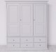 Wardrobe with 3 doors and 6 drawers