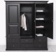 Wardrobe with 3 doors and 6 drawers