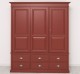 Wardrobe with 3 doors and 6 drawers