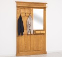 Hanger with mirror, 1 drawer - Color_P002 - WAX