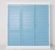 3-door wardrobe, Shutter Collection - Colort Ext._P004 / Color Int._P053 - Color Doors_P053 - DOUBLE COLORED