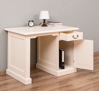 Desk with 1 door and 1 drawer