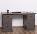 Desk with 4 drawers and 1 door