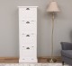 Narrow chest of drawers with 4 folding doors