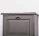 Narrow chest of drawers with 4 folding doors