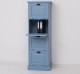 Narrow chest of drawers with 4 folding doors