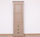 Wardrobe with 1 large door, 3 drawers