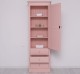 Wardrobe with 1 large door, 3 drawers