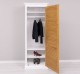 1-door wardrobe, Shutter Collection