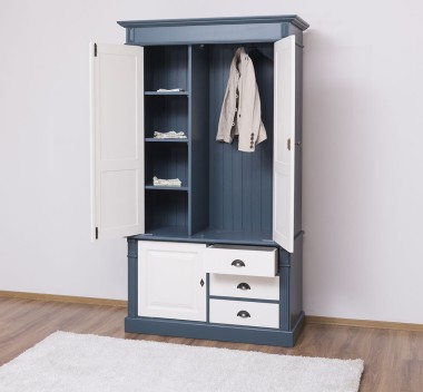 Wardrobe with 3 doors and 3 drawers, Directoire Collection