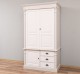 Wardrobe with 3 doors and 3 drawers, Directoire Collection