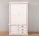 Wardrobe with 3 doors and 3 drawers, Directoire Collection