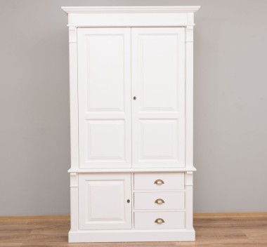 Wardrobe with 3 doors and 3 drawers, Directoire Collection