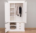 Wardrobe with 3 doors and 3 drawers, Directoire Collection